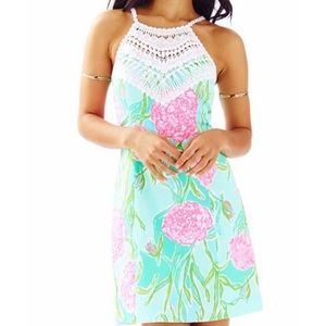 Lilly Pulitzer Pearl Shift Dress Poolside Blue